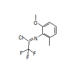 2,2,2-Trifluoro-N-(2-methoxy-6-methylphenyl)acetimidoyl Chloride