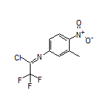 2,2,2-Trifluoro-N-(3-methyl-4-nitrophenyl)acetimidoyl Chloride