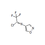 2,2,2-Trifluoro-N-(4-isoxazolyl)acetimidoyl Chloride