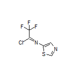 2,2,2-Trifluoro-N-(5-thiazolyl)acetimidoyl Chloride