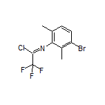 N-(3-Bromo-2,6-dimethylphenyl)-2,2,2-trifluoroacetimidoyl Chloride