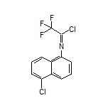 N-(5-Chloro-1-naphthyl)-2,2,2-trifluoroacetimidoyl Chloride