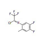 N-(4,5-Difluoro-2-methylphenyl)-2,2,2-trifluoroacetimidoyl Chloride
