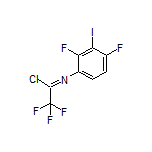 N-(2,4-Difluoro-3-iodophenyl)-2,2,2-trifluoroacetimidoyl Chloride