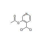 4-(Dichloromethyl)-3-pyridyl Acetate
