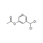 5-(Dichloromethyl)-3-pyridyl Acetate