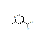 4-(Dichloromethyl)-2-methylpyridine