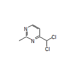 4-(Dichloromethyl)-2-methylpyrimidine
