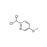 2-(Dichloromethyl)-5-methoxypyridine
