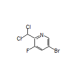 5-Bromo-2-(dichloromethyl)-3-fluoropyridine