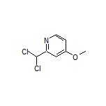 2-(Dichloromethyl)-4-methoxypyridine