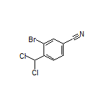 3-Bromo-4-(dichloromethyl)benzonitrile