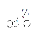 1-Methyl-2-[2-(trifluoromethoxy)phenyl]indole