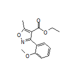 Ethyl 3-(2-Methoxyphenyl)-5-methylisoxazole-4-carboxylate