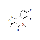 Methyl 3-(3,4-Difluorophenyl)-5-methylisoxazole-4-carboxylate