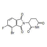 4-Bromo-2-(2,6-dioxo-3-piperidyl)-5-fluoroisoindoline-1,3-dione