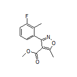 Methyl 3-(3-Fluoro-2-methylphenyl)-5-methylisoxazole-4-carboxylate