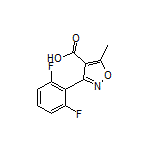 3-(2,6-Difluorophenyl)-5-methylisoxazole-4-carboxylic Acid