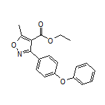 Ethyl 5-Methyl-3-(4-phenoxyphenyl)isoxazole-4-carboxylate