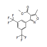 Methyl 3-[3,5-Bis(trifluoromethyl)phenyl]-5-methylisoxazole-4-carboxylate