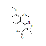 Methyl 3-(2,3-Dimethoxyphenyl)-5-methylisoxazole-4-carboxylate
