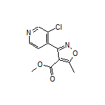 Methyl 3-(3-Chloro-4-pyridyl)-5-methylisoxazole-4-carboxylate