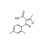 3-(2,4-Dimethylphenyl)-5-methylisoxazole-4-carboxylic Acid