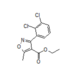 Ethyl 3-(2,3-Dichlorophenyl)-5-methylisoxazole-4-carboxylate