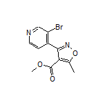 Methyl 3-(3-Bromo-4-pyridyl)-5-methylisoxazole-4-carboxylate