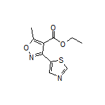 Ethyl 5-Methyl-3-(5-thiazolyl)isoxazole-4-carboxylate