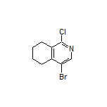 4-Bromo-1-chloro-5,6,7,8-tetrahydroisoquinoline