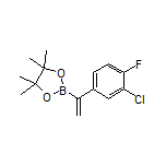 1-(3-Chloro-4-fluorophenyl)vinylboronic Acid Pinacol Ester