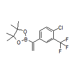 1-[4-Chloro-3-(trifluoromethyl)phenyl]vinylboronic Acid Pinacol Ester