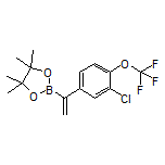 1-[3-Chloro-4-(trifluoromethoxy)phenyl]vinylboronic Acid Pinacol Ester