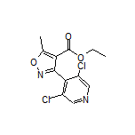 Ethyl 3-(3,5-Dichloro-4-pyridyl)-5-methylisoxazole-4-carboxylate