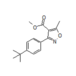 Methyl 3-[4-(tert-Butyl)phenyl]-5-methylisoxazole-4-carboxylate