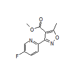 Methyl 3-(5-Fluoro-2-pyridyl)-5-methylisoxazole-4-carboxylate
