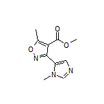 Methyl 5-Methyl-3-(1-methyl-5-imidazolyl)isoxazole-4-carboxylate