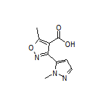5-Methyl-3-(1-methyl-5-pyrazolyl)isoxazole-4-carboxylic Acid
