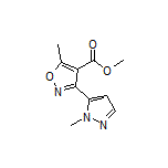 Methyl 5-Methyl-3-(1-methyl-5-pyrazolyl)isoxazole-4-carboxylate