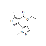 Ethyl 5-Methyl-3-(1-methyl-5-pyrazolyl)isoxazole-4-carboxylate
