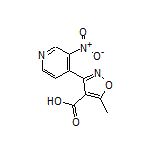 5-Methyl-3-(3-nitro-4-pyridyl)isoxazole-4-carboxylic Acid