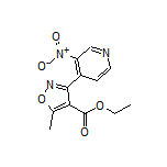Ethyl 5-Methyl-3-(3-nitro-4-pyridyl)isoxazole-4-carboxylate