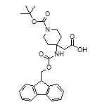 2-(4-Fmoc-amino)-1-Boc-4-piperidyl]acetic Acid