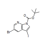 5-Bromo-1-Boc-3-iodo-7-azaindole