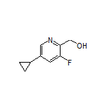 (5-Cyclopropyl-3-fluoro-2-pyridyl)methanol