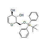 (2R,3S,4R)-2-[[(tert-Butyldiphenylsilyl)oxy]methyl]-3,4-dihydro-2H-pyran-3,4-diol