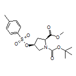 Methyl (2S,4S)-1-Boc-4-(tosyloxy)pyrrolidine-2-carboxylate