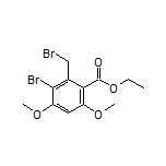 Ethyl 3-Bromo-2-(bromomethyl)-4,6-dimethoxybenzoate