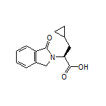 (S)-3-Cyclopropyl-2-(1-oxo-2-isoindolinyl)propanoic Acid